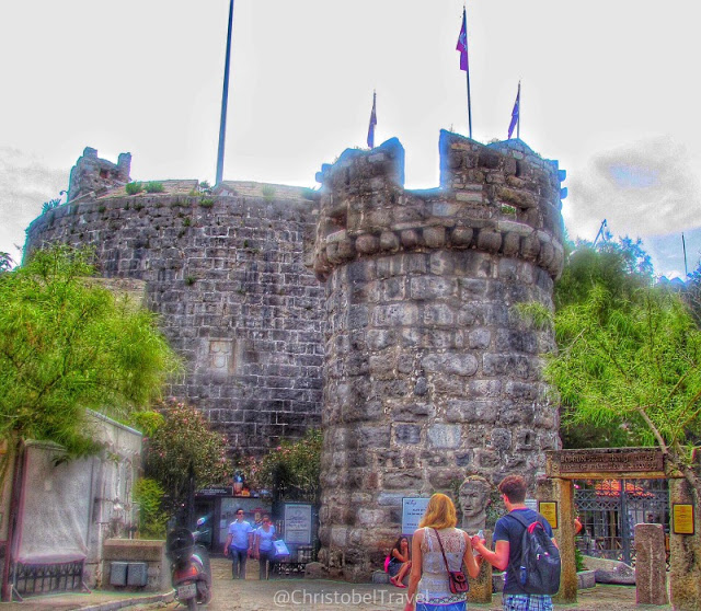 Entrance To Bodrum Castle In Turkey