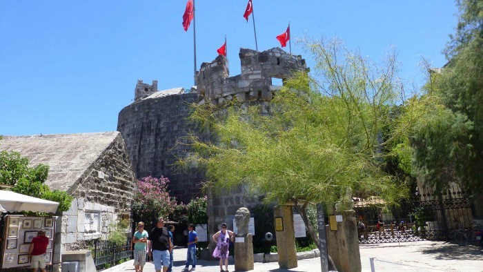 Entrance Way To The Bodrum Castle