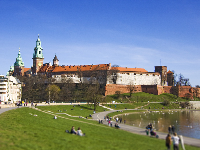 Far View Of The Royal Wawel Castle