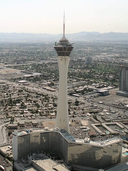 Far View Of The Stratosphere Tower