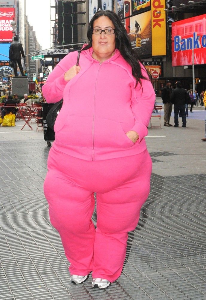 in Fat pink girl