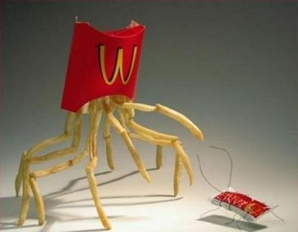 Funny McDonalds Fast Food Picture
