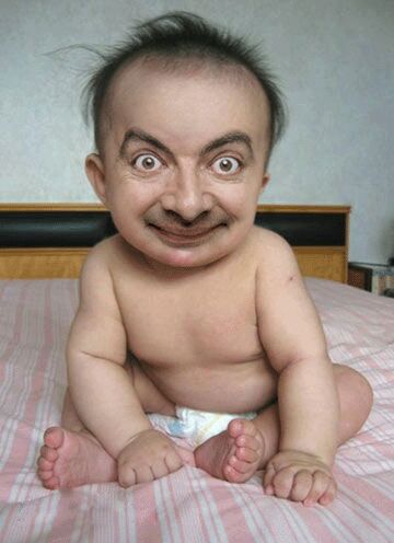 Funny Mr. Bean Kid Picture