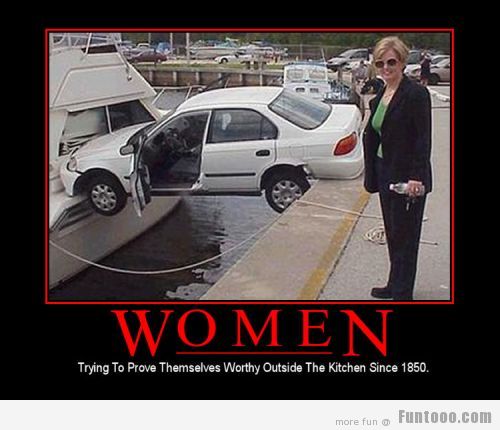 Funny Woman Driver Picture