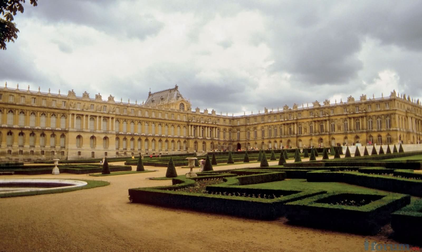 Garden On The Back Side OF Palace of Versailles