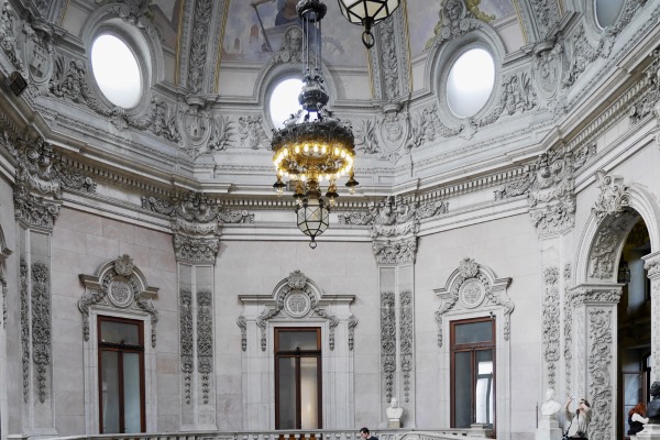 Hallway Inside The Palacio da Bolsa