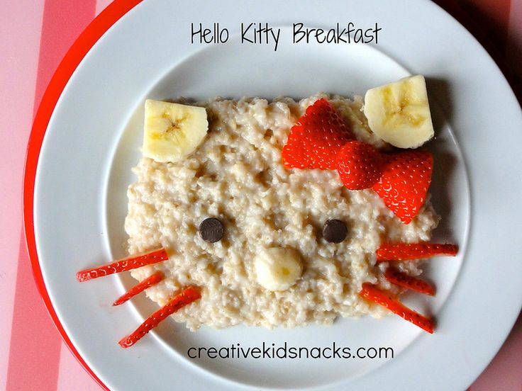 Hello Kitty Breakfast Funny Food Picture