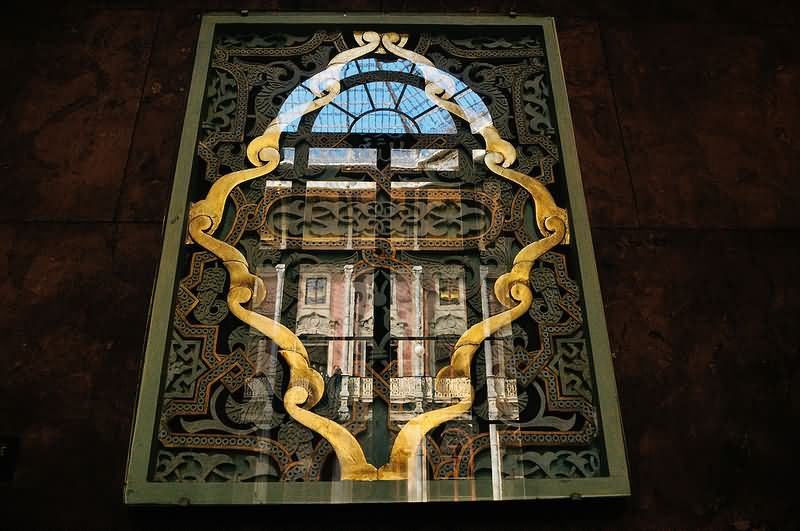 Incredible Architecture Window Inside The Palacio da Bolsa