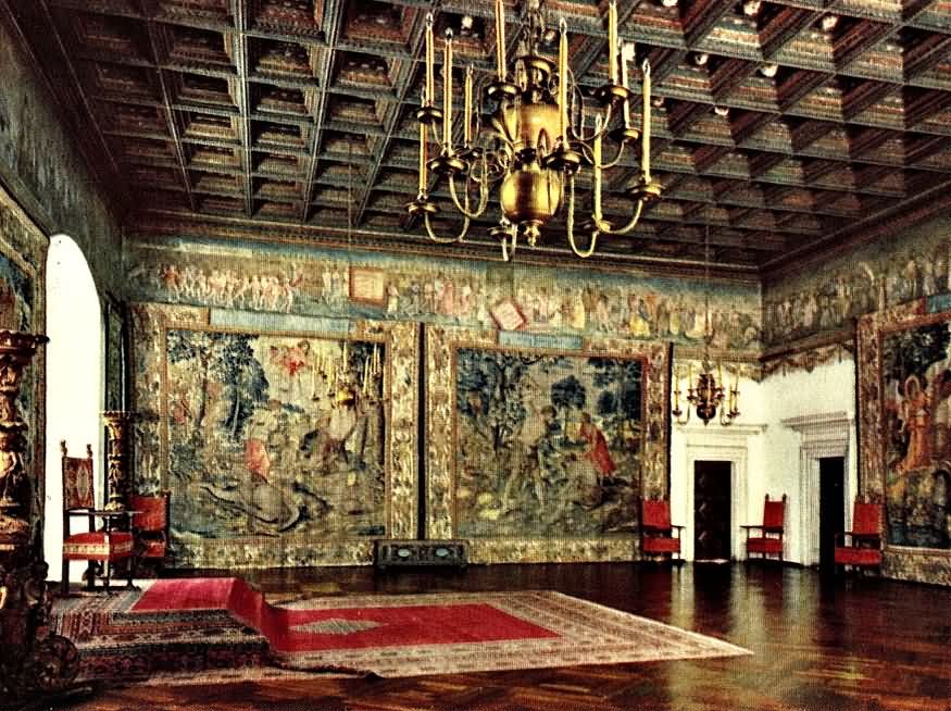 Inside View Of The Wawel Castle