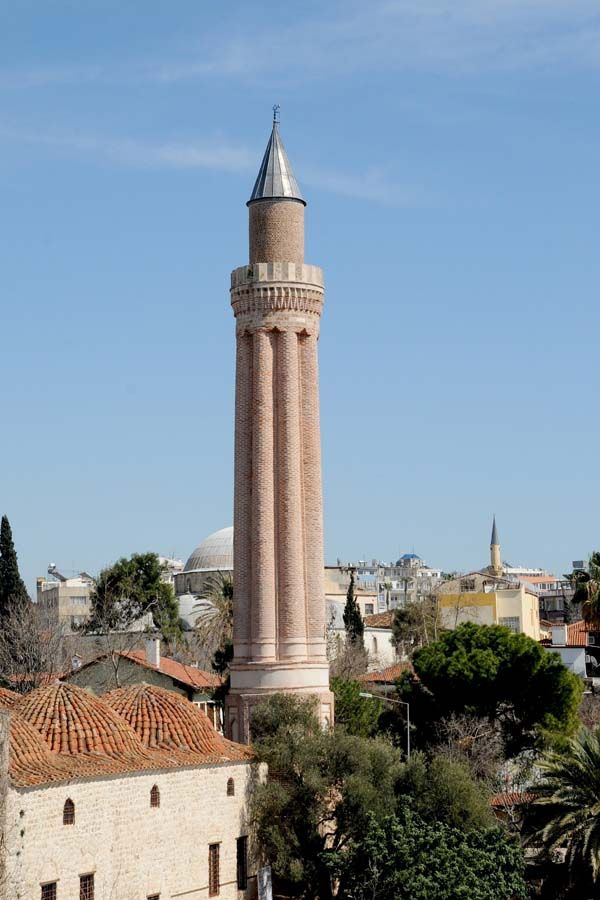 Kaleici Yivli Minare Mosque In Antalya, Turkey