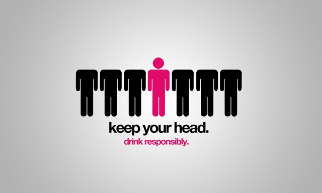 Keep Your Head Drink Responsibly Funny Alcohol