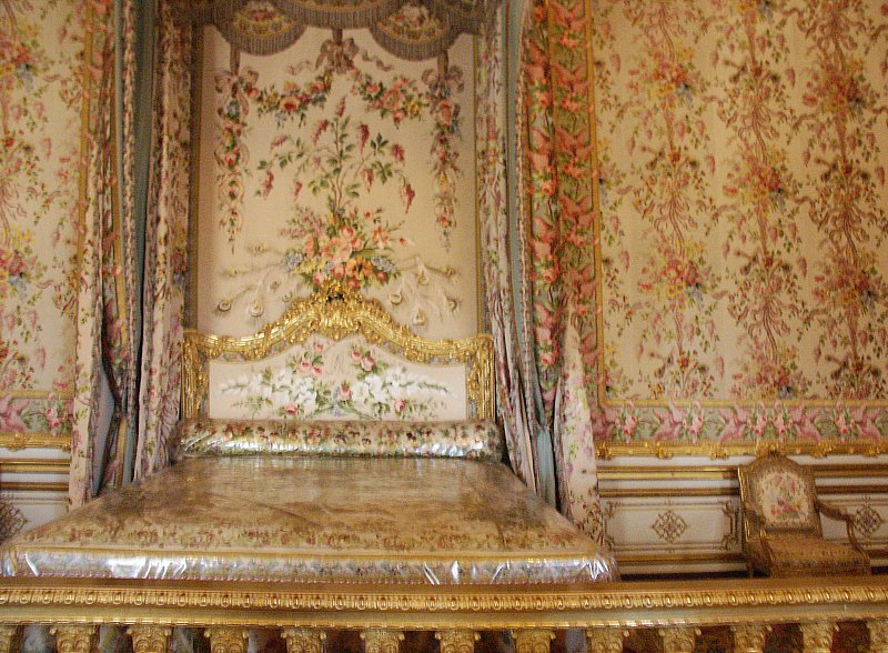King And Queen’s Bedrooms And Throne Room Inside The Palace of Versailles