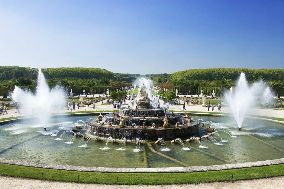 Latona Fountain At The Palace Of Versailles