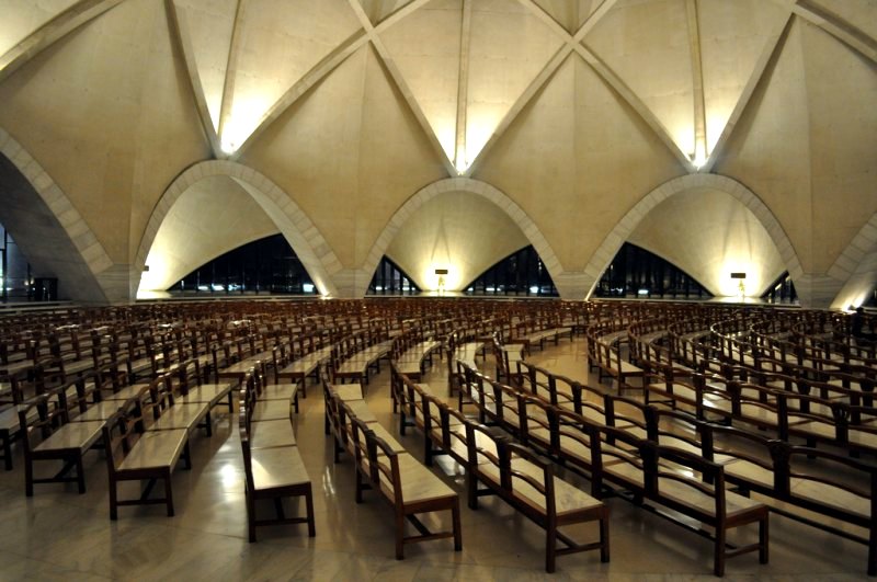 Lotus Temple Inside View