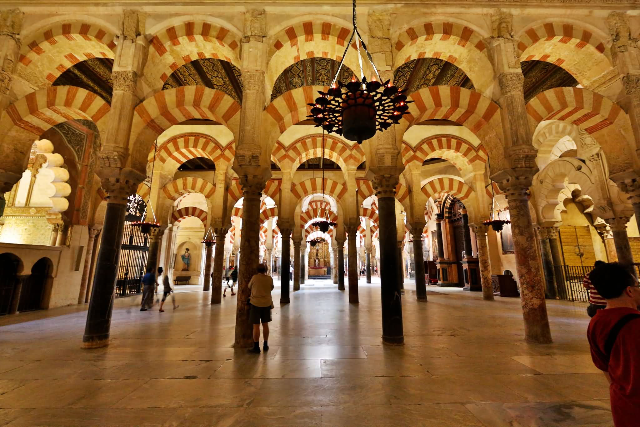 Mosque Cathedral Of Cordoba Interior View