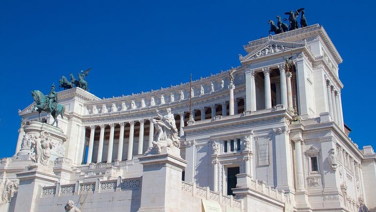 National Monument To Victor Emmanuel II In Rome