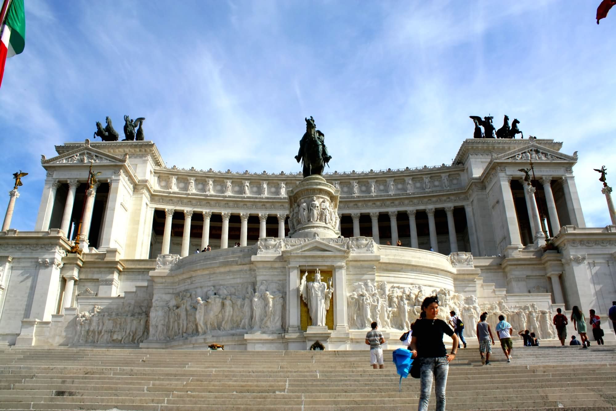 National Victor Emmanuel II Monument In Rome