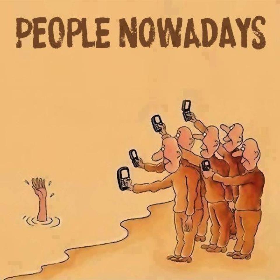 People Nowadays Funny Technology