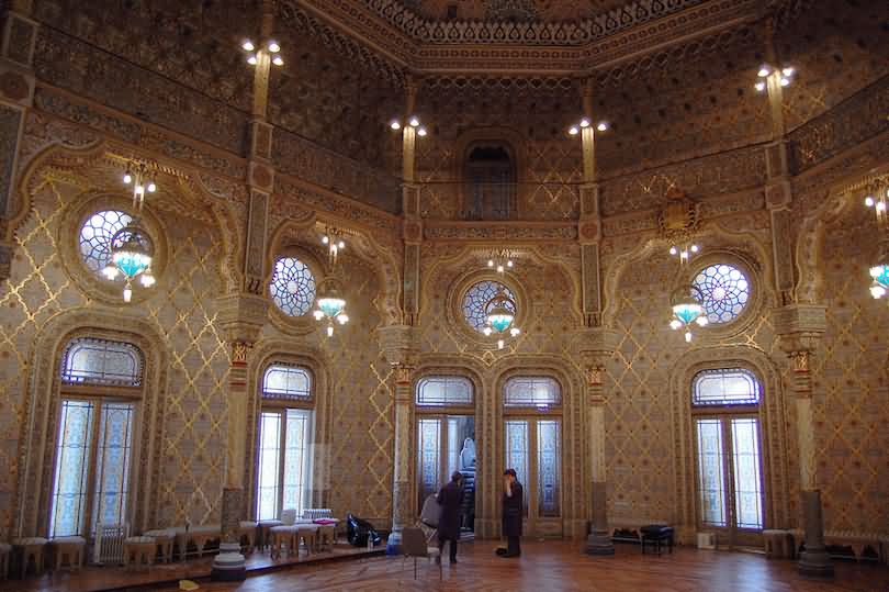 Room Inside The Palacio da Bolsa In Porto
