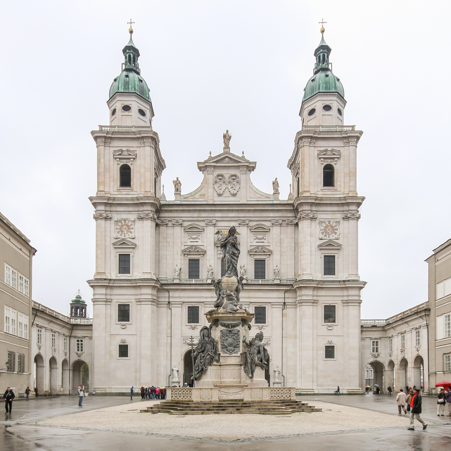 Salzburger Dom Cathedral Front View