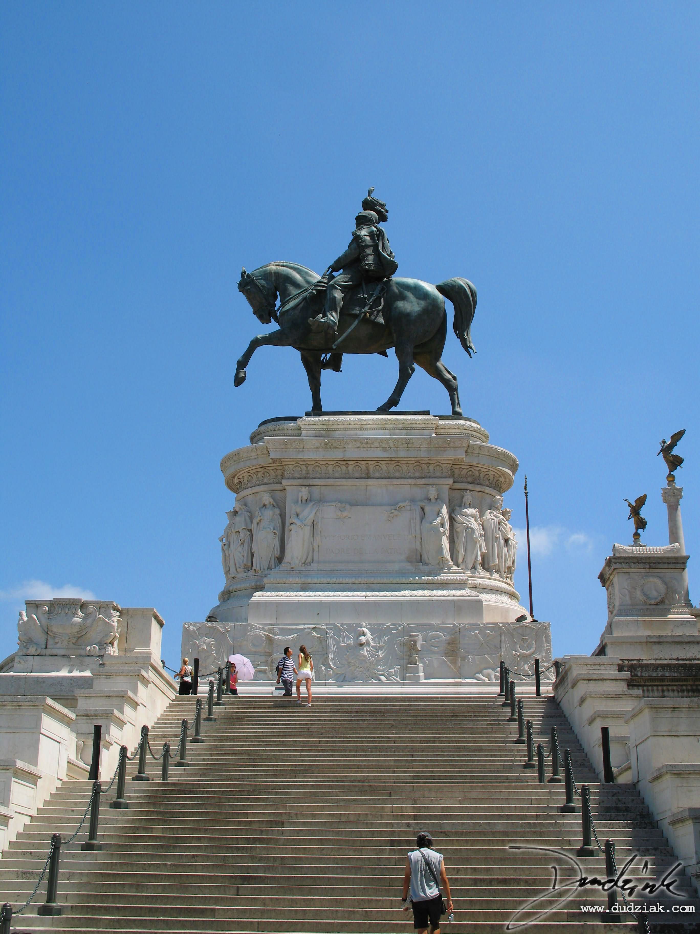Statue Of Victor Emmanuel II