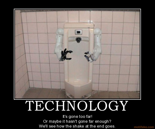Technology It’s GOne Too Far Funny Picture