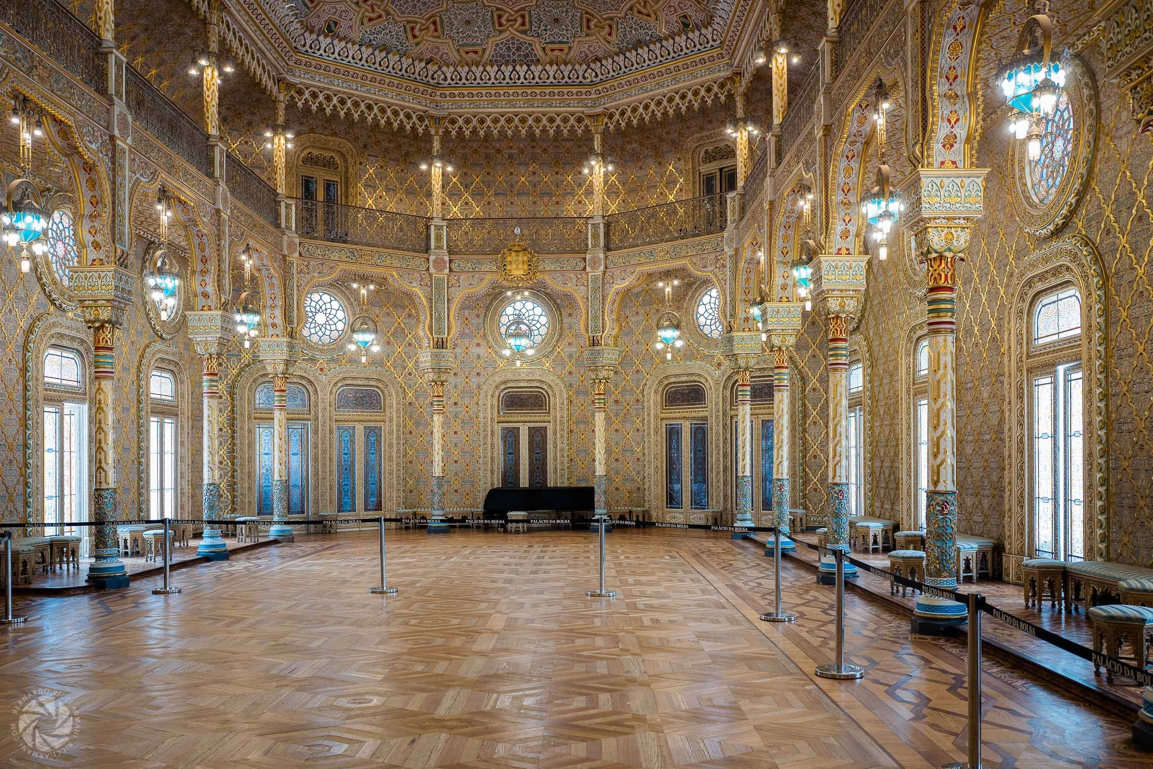 The Arabic Room at the Palacio da Bolsa in Porto