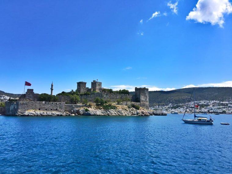 The Bodrum Castle View From Sea