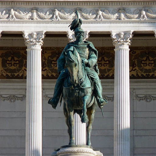 The Equestrian Statue Of Victor Emmanuel II