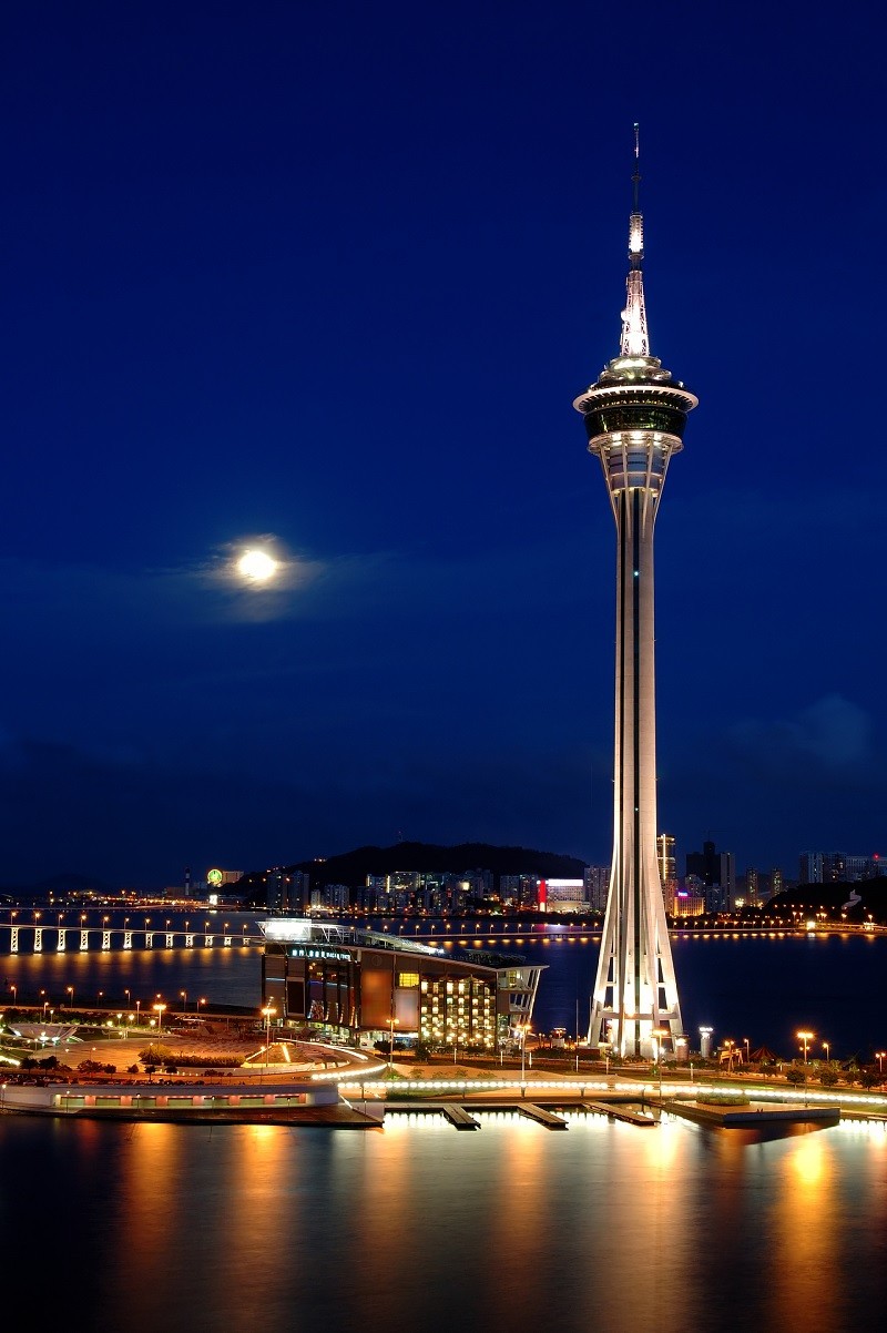 The Macau Tower Looks Adorable At Night