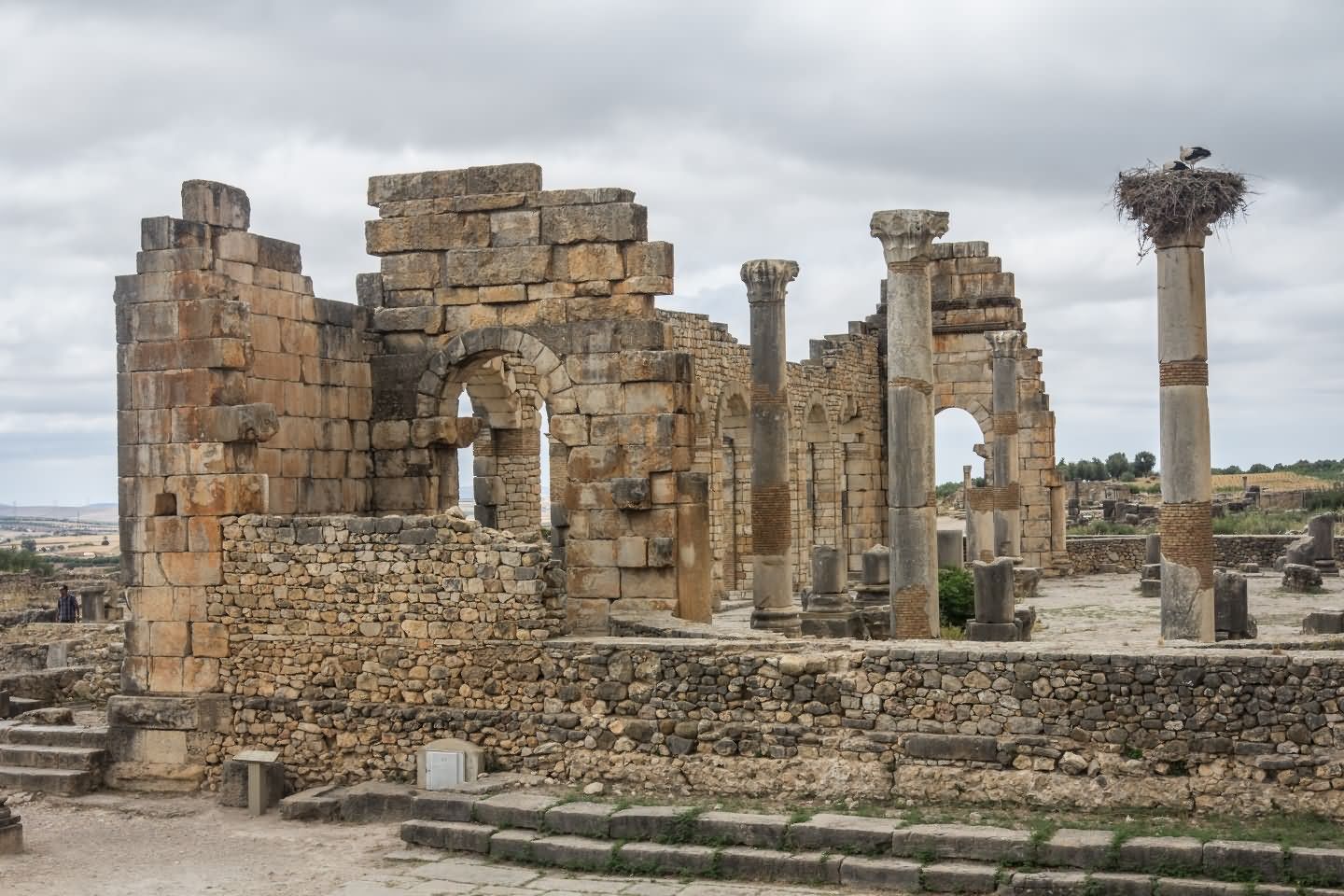 The Main Area Of The Volubilis