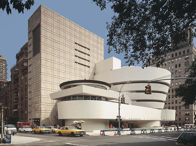 The Solomon R. Guggenheim Museum In Manhattan