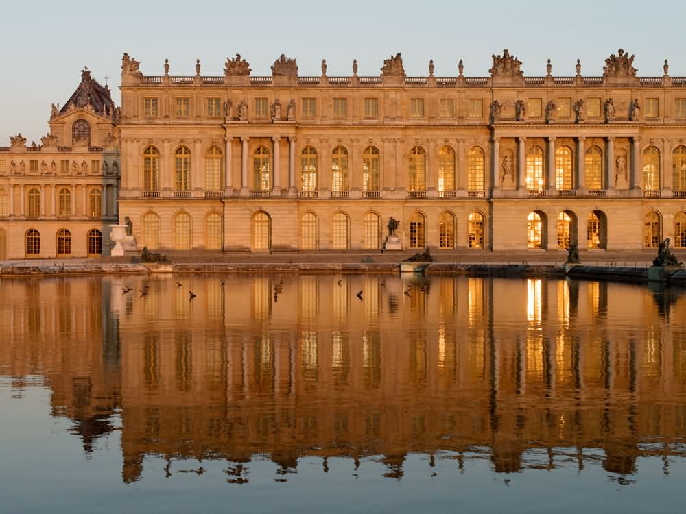 The West Side Of The Palace of Versailles