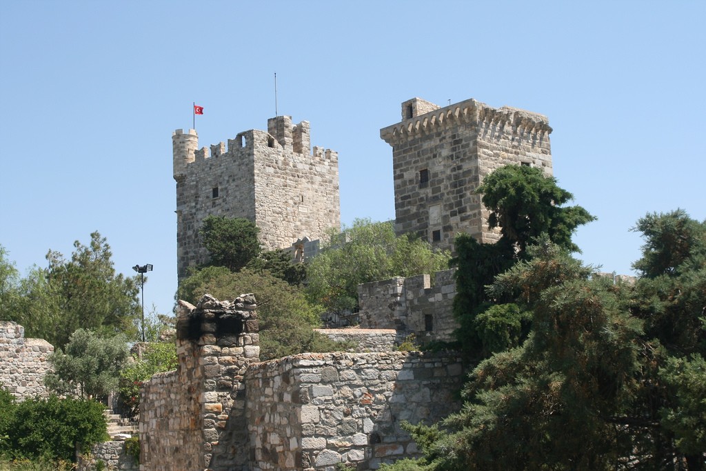 Towers Of The Saint Peter Bodrum Castle
