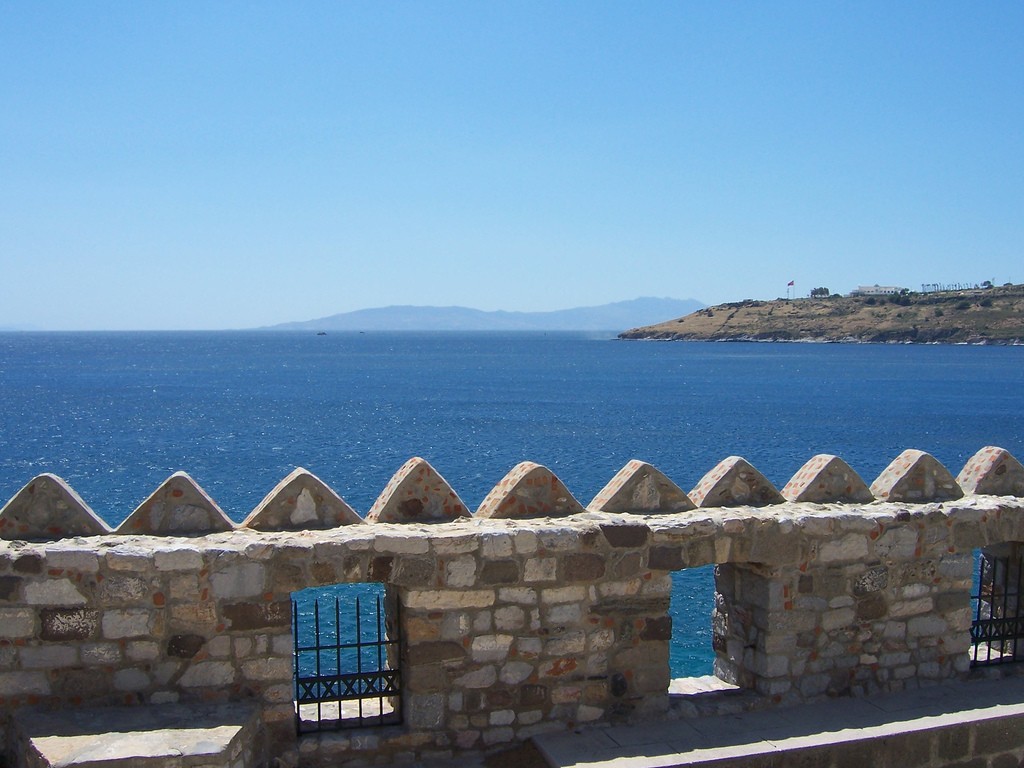View From The Top Walls Of The Bodrum Castle