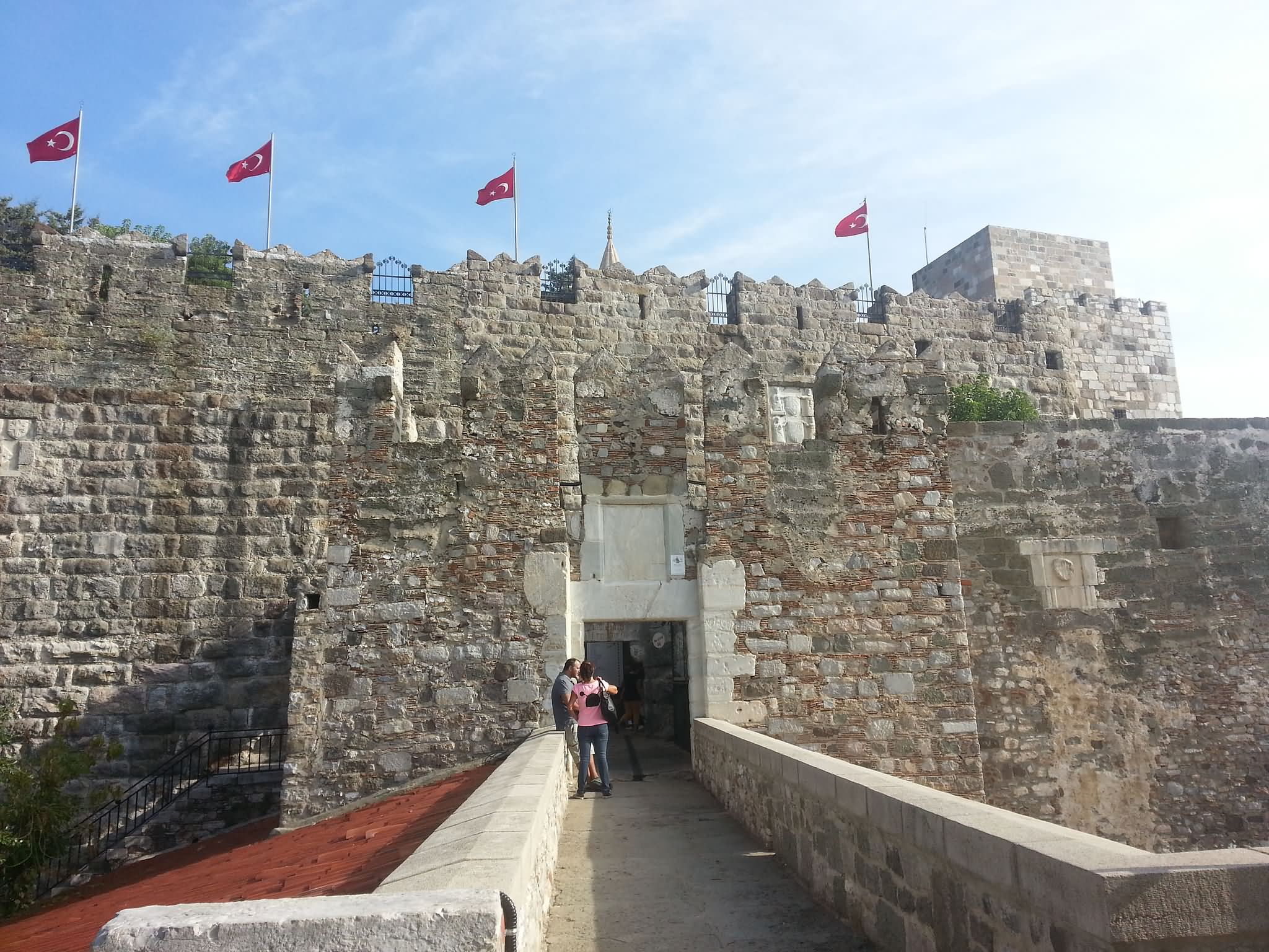 View Of Bodrum Castle
