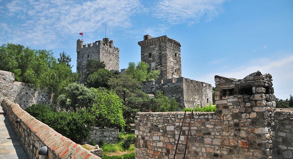 View Of The Towers Of Bodrum Castle