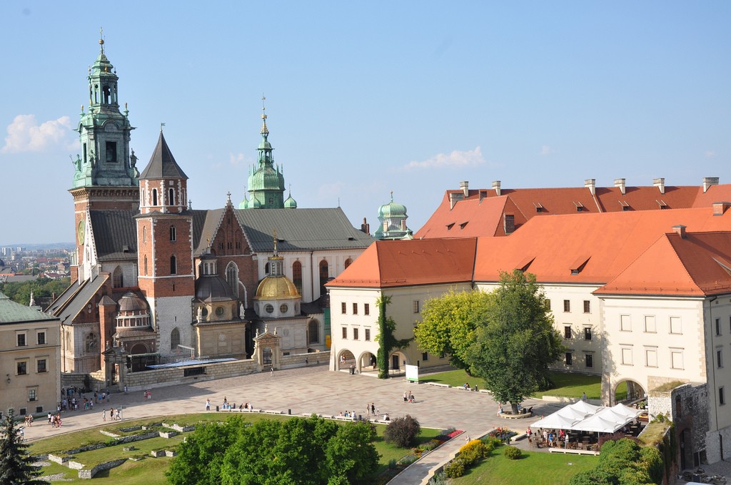 Wawel Royal Castle And Cathedral In Krakow