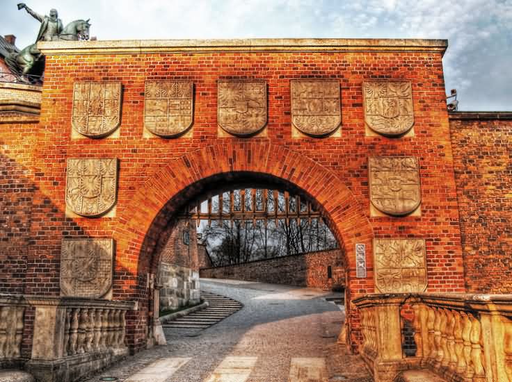 Wawel Royal Castle Entrance Gate