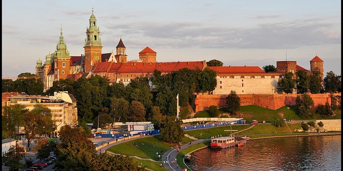 Wawel Royal Castle beautiful View