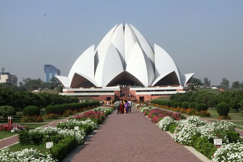 Way To The Lotus Temple