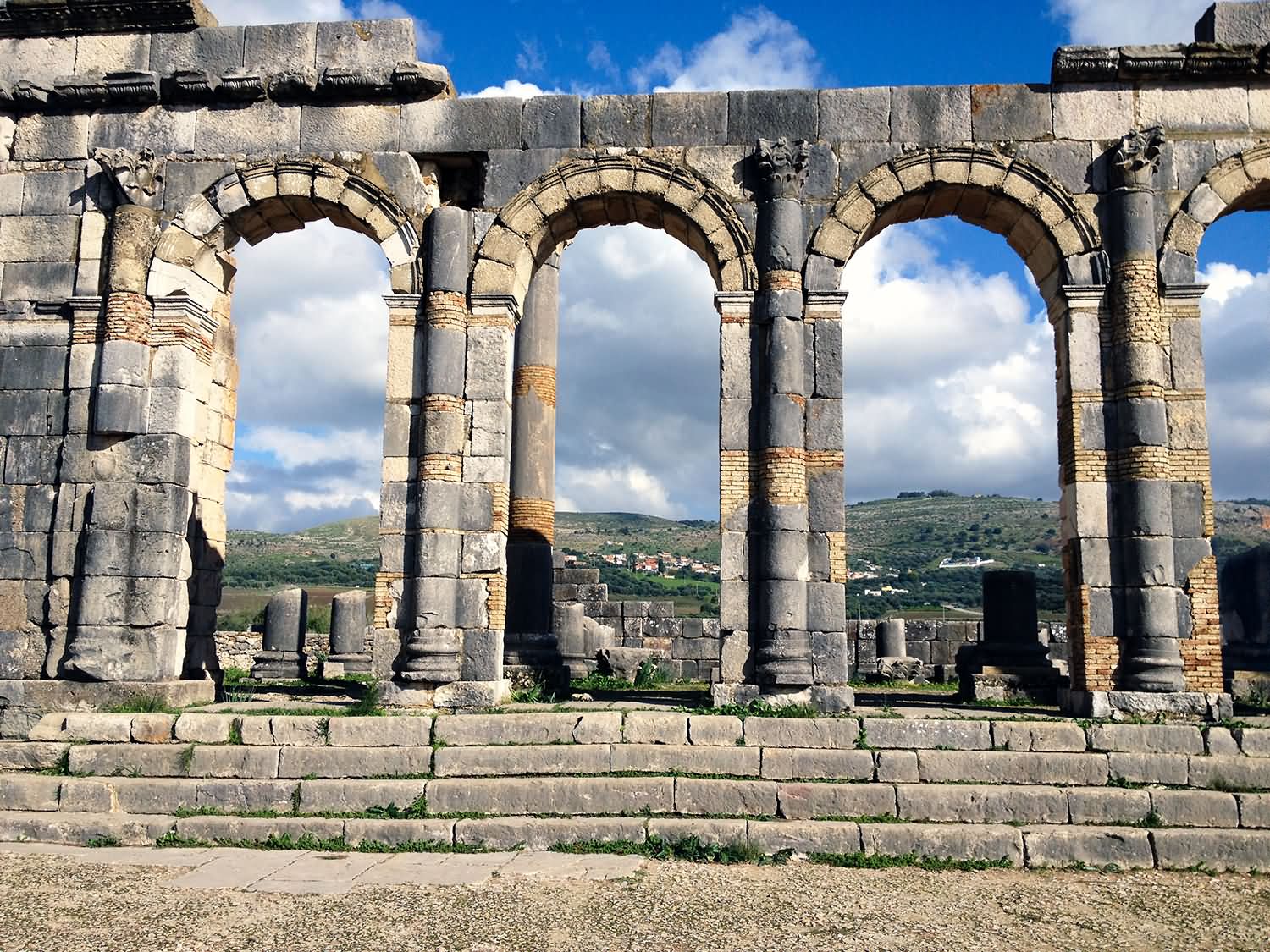 Windows Of The Ruins Of Volubilis