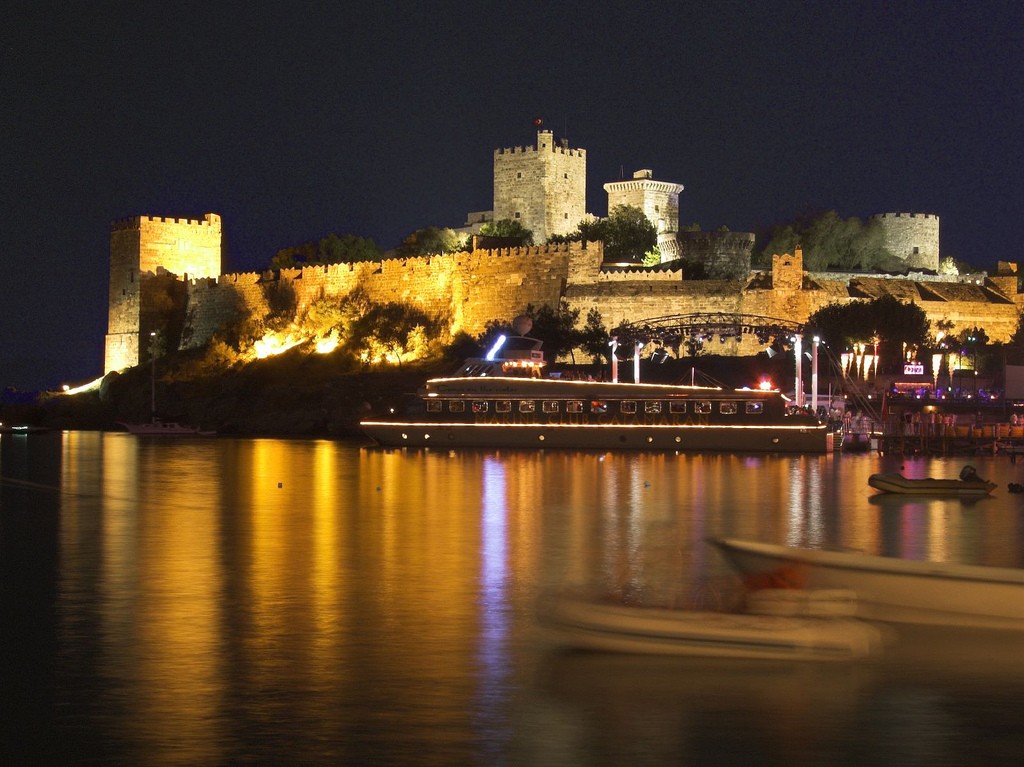 night View oF The Bodrum Castle