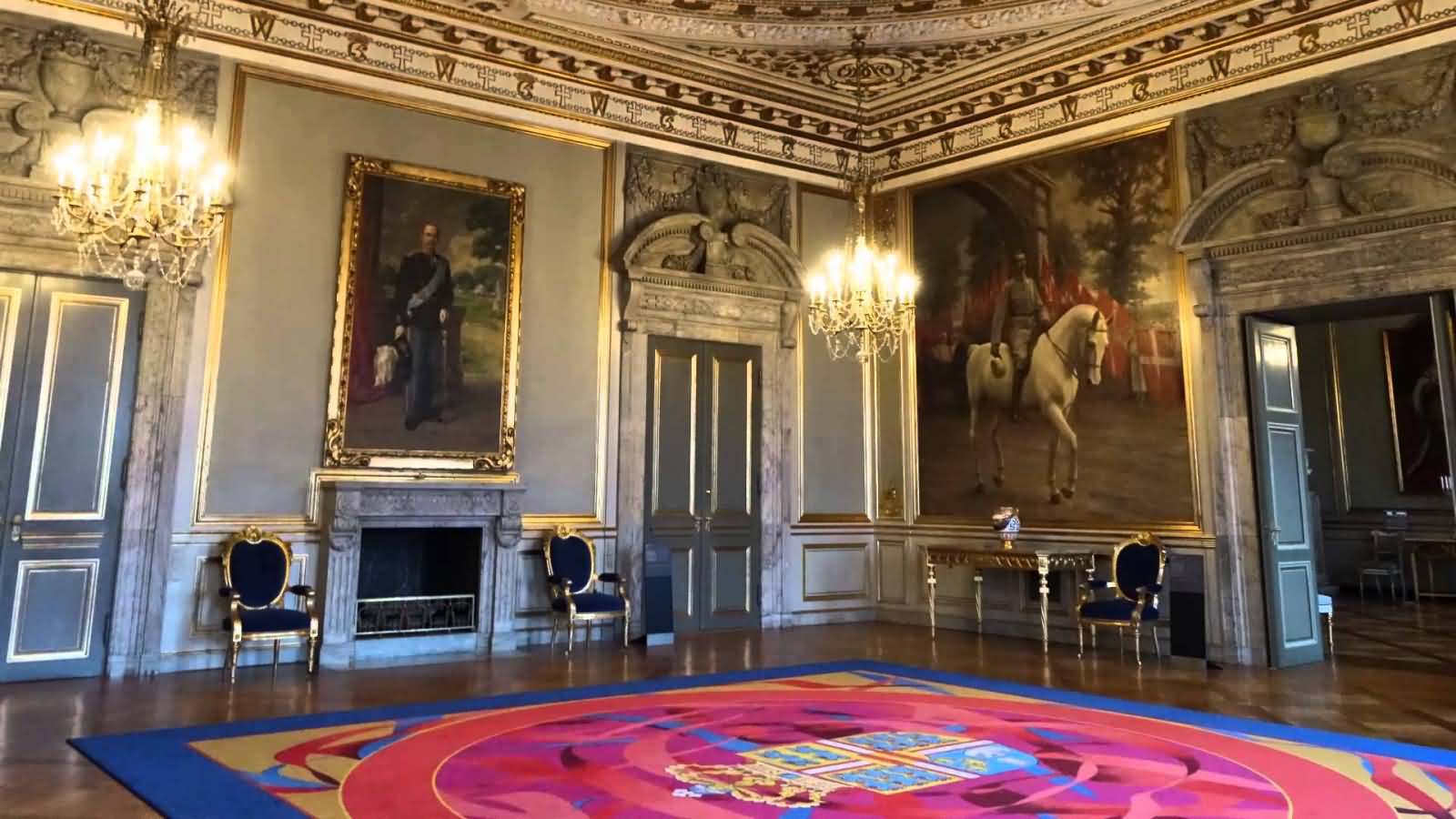 Adorable Royal Room Inside The Christiansborg Palace