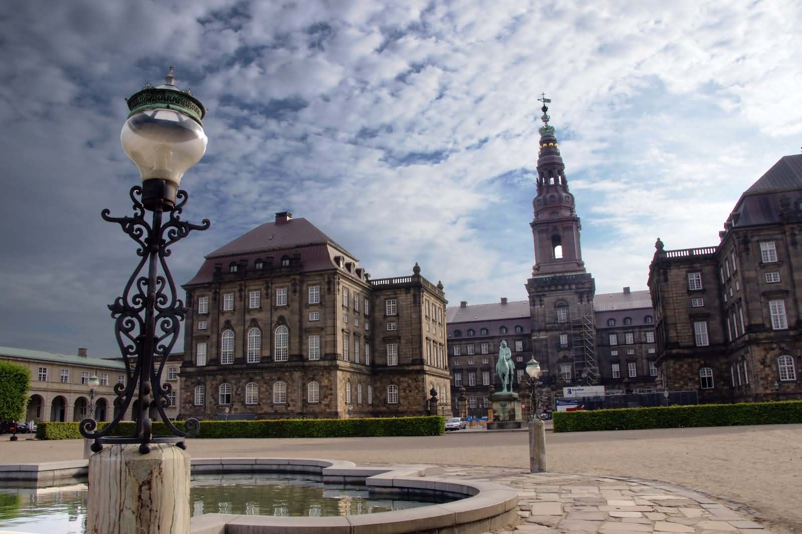 Another Picture Of The Christiansborg Palace In Denmark