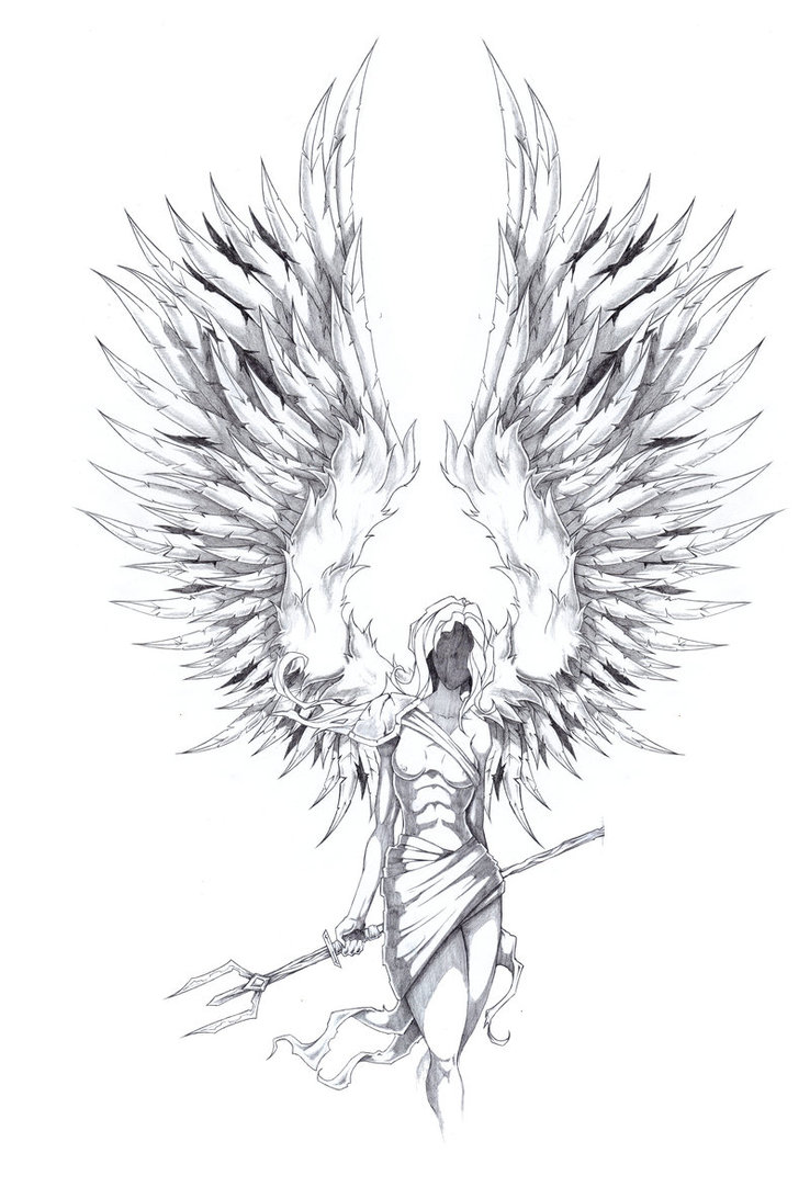 Archangel Tattoo Design by ShawnCoss On DeviantArt