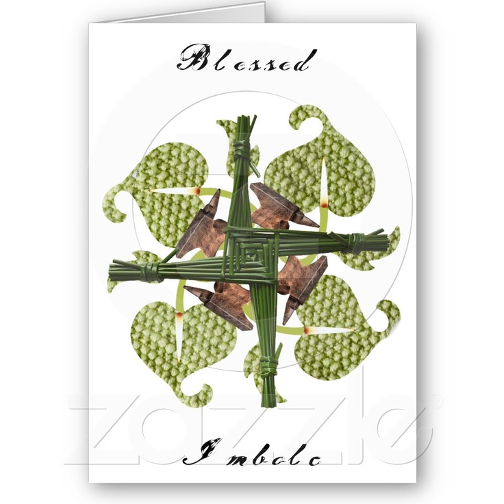 Blessed Imbolc card