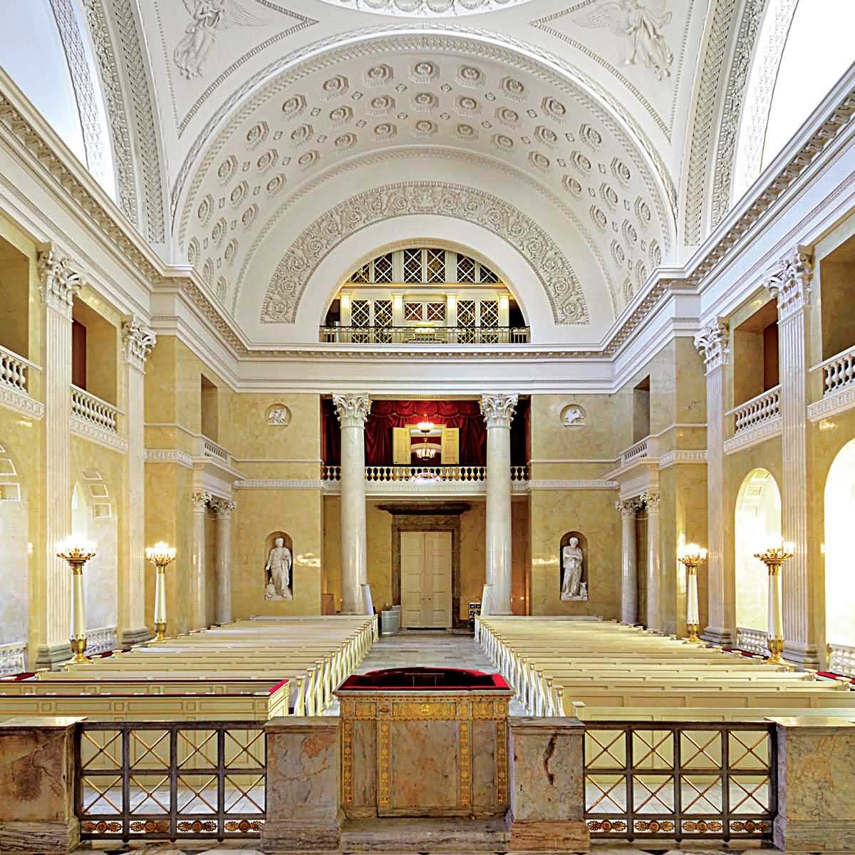 Chapel Inside The Christiansborg Palace