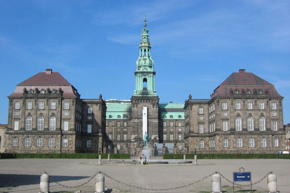 Christiansborg Palace Front View