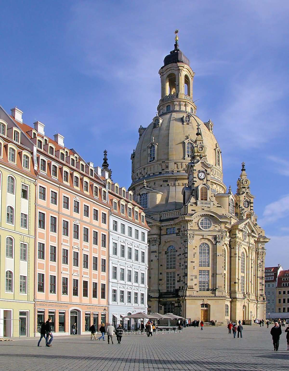 Dresden Frauenkirche Adorable Side View